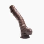 Dildo Silicona Chocolate 24Cm