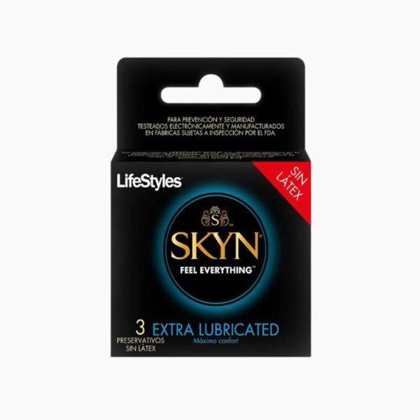 Condón LifeStyles Skyn Extra Lubricado